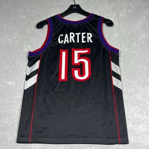 Vintage Champion Vince Carter Toronto Raptors Away Jersey Men’s Size Small - Picture 7 of 11